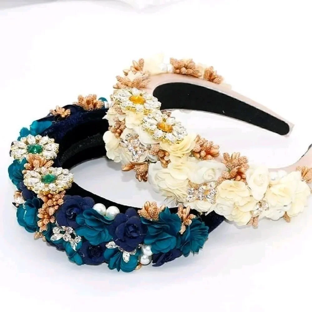 Flowery Headband Women Accessory Hair Accessory
